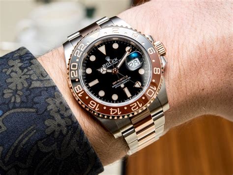 rolex root beer gmt master ii.